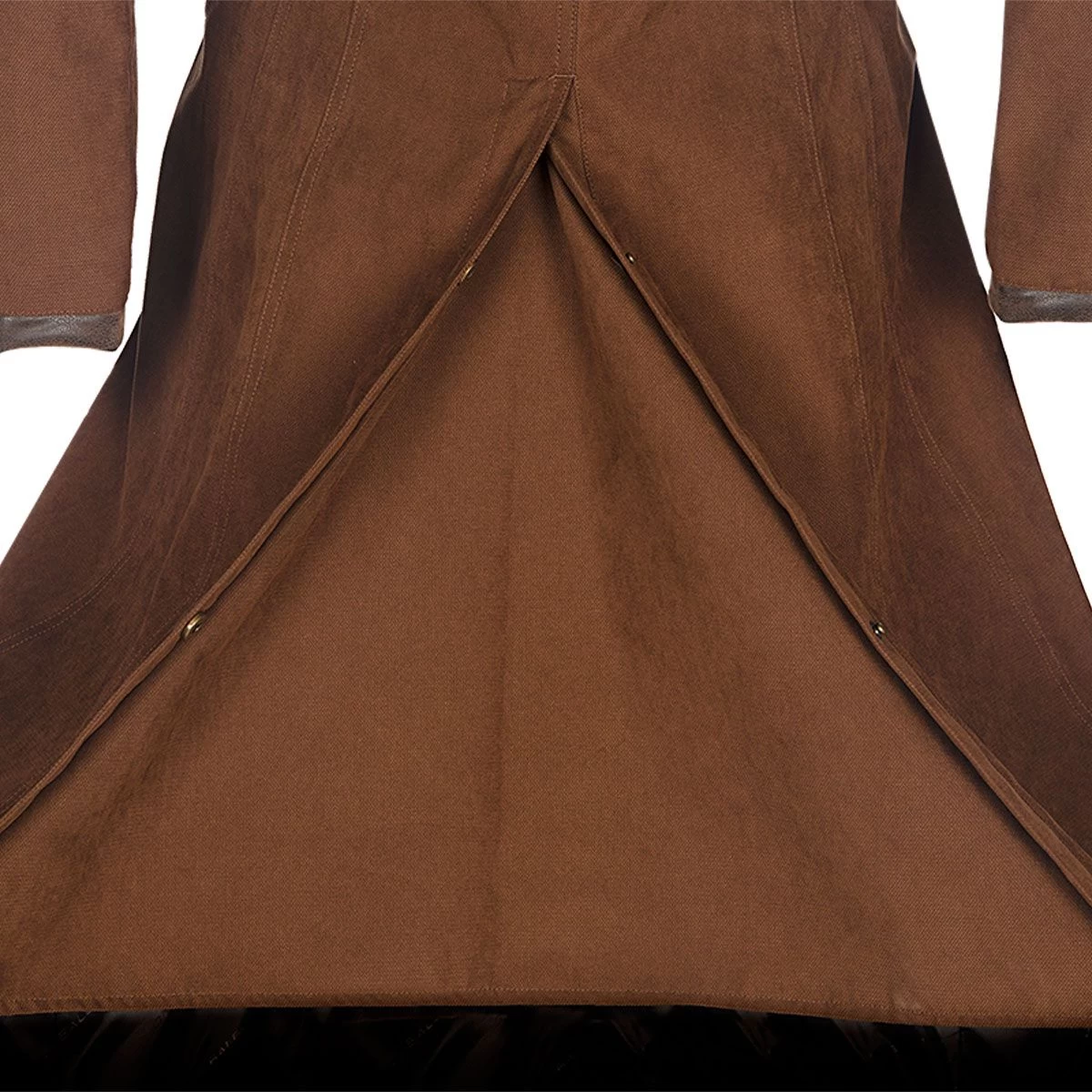 Baleno Women's Kensington Full Length Riding Coat - Earth Brown 3 Baleno Women's Kensington Full Length Riding Coat - Earth Brown - Image 3