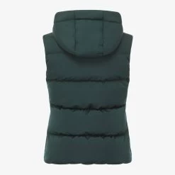 Lemieux Women's Kenza Puffer Gilet - Spruce -Fashion Lady kenza puffer gilet 1