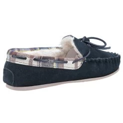 Cotswold Women’s Kilkenny Moccasin Slippers – Navy -Fashion Lady kilkenny