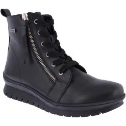 Adesso Women's Kirsty Boots - Black -Fashion Lady kirsty black boot 2