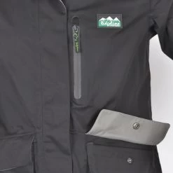 Ridgeline Women's Kiwi 3-Layer Jacket - Black/Grey -Fashion Lady kiwi black2