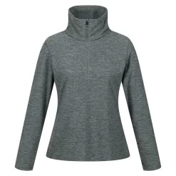 Regatta Women's Kizmitt Half Zip Fleece - Dark Forest Green Marl -Fashion Lady kizmit hal zip dkfrstgrnmrl 1