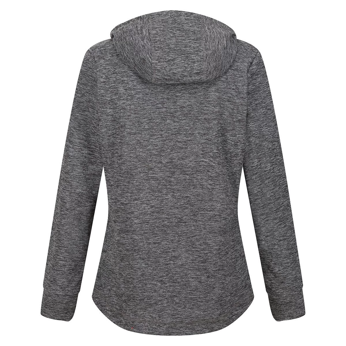 Regatta Women's Kizmitt II Marl Hooded Fleece - Storm Grey Marl 6 Regatta Women's Kizmitt II Marl Hooded Fleece - Storm Grey Marl - Image 6