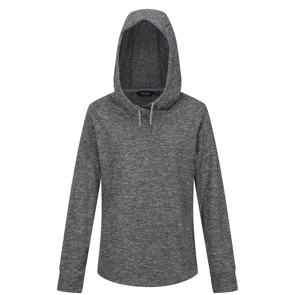 Regatta Women's Kizmitt II Marl Hooded Fleece - Storm Grey Marl 5 Regatta Women's Kizmitt II Marl Hooded Fleece - Storm Grey Marl - Image 5
