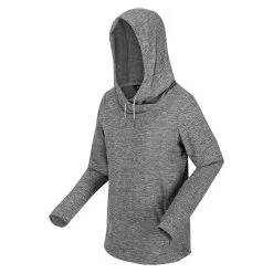 Regatta Women's Kizmitt II Marl Hooded Fleece - Storm Grey Marl 14 Regatta Women's Kizmitt II Marl Hooded Fleece - Storm Grey Marl -Fashion Lady kizmit ii stormgreymrl