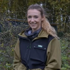 Ridgeline Women’s Rubra Hybrid Fleece Smock – Teak -Fashion Lady ladies rubra fleece smock tk blk 2