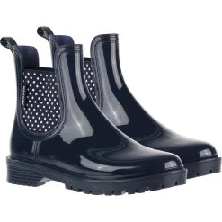 Regatta Women's Harriett II Ankle Wellington Boots - Navy/White Sand -Fashion Lady lady harriett ii navy white sand 7 1