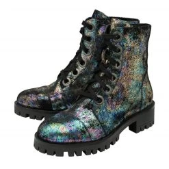 Lotus Lara Petrol Leather Boot - Blue 9 Lotus Lara Petrol Leather Boot - Blue -Fashion Lady lara petrol leather boot blue 4 1