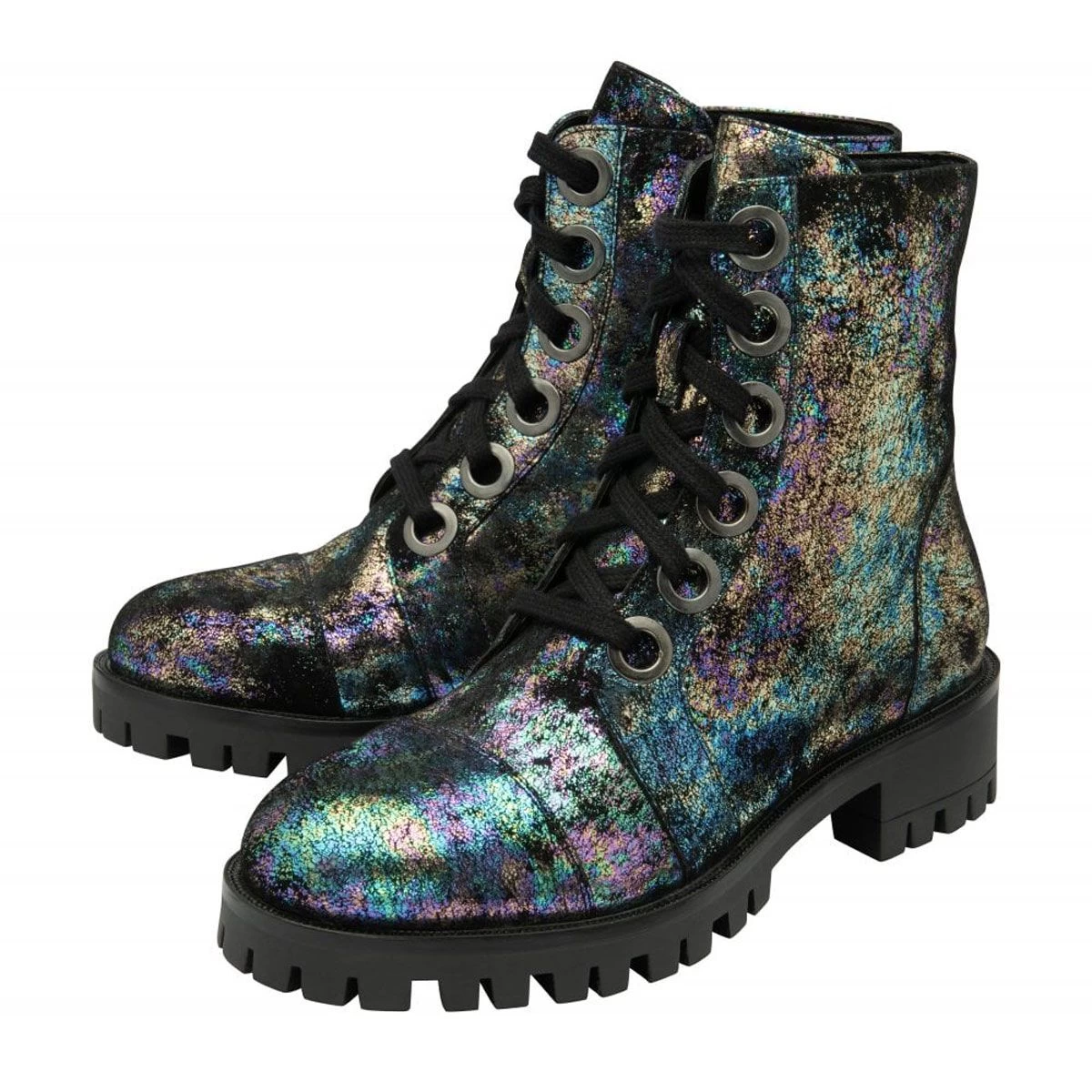 Lotus Lara Petrol Leather Boot - Blue 5 Lotus Lara Petrol Leather Boot - Blue - Image 5