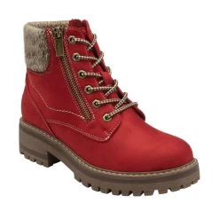 Lotus Women's Lauryn Boot - Red -Fashion Lady lauryn boot red 1