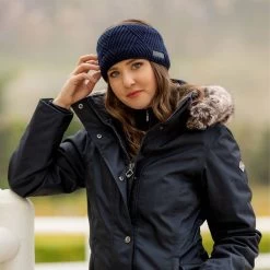 Lemieux Women's Layla Headband - Navy -Fashion Lady layla headband navy 4