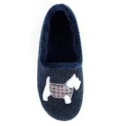 Lazy Dogz Women's Monique Slippers - Navy -Fashion Lady lazy dogz monique slipper navy 6
