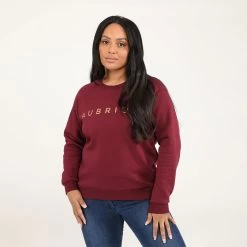 Shires Aubrion Women’s Boston Sweatshirt - Wine