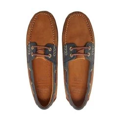 Chatham Women's Cromer Nubuck Driving Moccasins - Tan/Navy 8 Chatham Women's Cromer Nubuck Driving Moccasins - Tan/Navy -Fashion Lady lds cromer driving tan navy 2