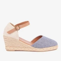 Barbour Women’s Heidi Sandals - Chambray -Fashion Lady lds heidi sandal chambray 4