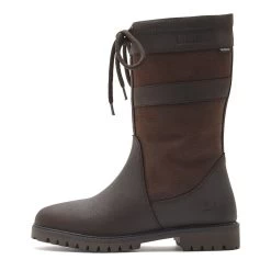 Chatham Women's Hexham Mid-Calf Boots - Dark Brown -Fashion Lady lds hexham boot dk brown 2