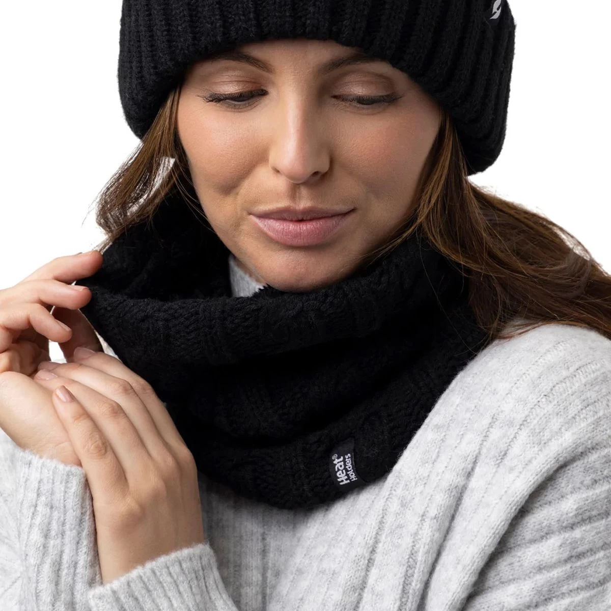 Heat Holders Women’s Marlow Neck Warmer – Black 4 Heat Holders Women’s Marlow Neck Warmer – Black - Image 4