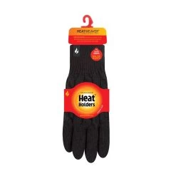 Heat Holders Women’s Willow Thermal Gloves – Black -Fashion Lady lds hh willow thermal glv blck 3