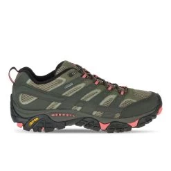 Merrell Women’s Moab 2 Gore-Tex Low Walking Shoes – Beluga/Olive 14 Merrell Women’s Moab 2 Gore-Tex Low Walking Shoes – Beluga/Olive -Fashion Lady lds moab 2 gtx low belugaolive 3
