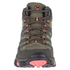 Merrell Women’s Moab 2 Gore-Tex Mid Walking Boots – Beluga/Olive -Fashion Lady lds moab 2 mid gtx beluga olive 2