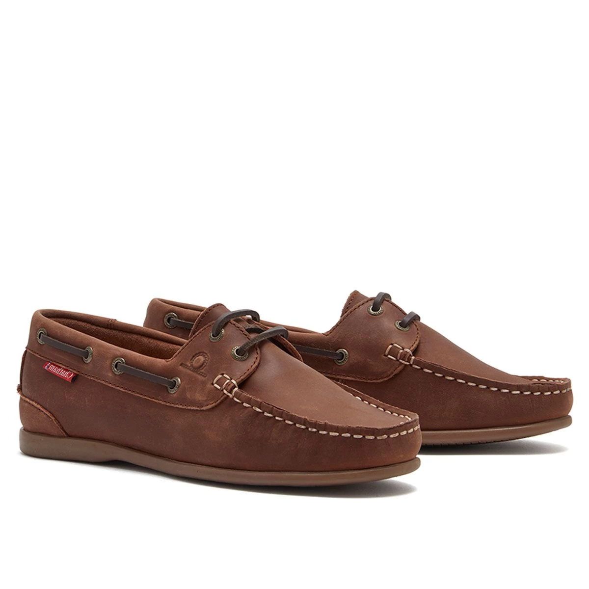 Chatham Women's Penang Deck Shoes - Dark Tan 6 Chatham Women's Penang Deck Shoes - Dark Tan - Image 6
