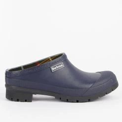 Barbour Women’s Quinn Clogs - Navy -Fashion Lady lds quinn clog navy