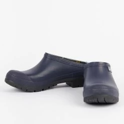 Barbour Women’s Quinn Clogs - Navy -Fashion Lady lds quinn clog navy 3