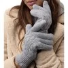 Heat Holders Women’s Willow Thermal Gloves – Light Grey