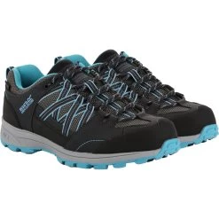 Regatta Women's Samaris Low II Walking Shoes - Seal Grey/Amazonite
