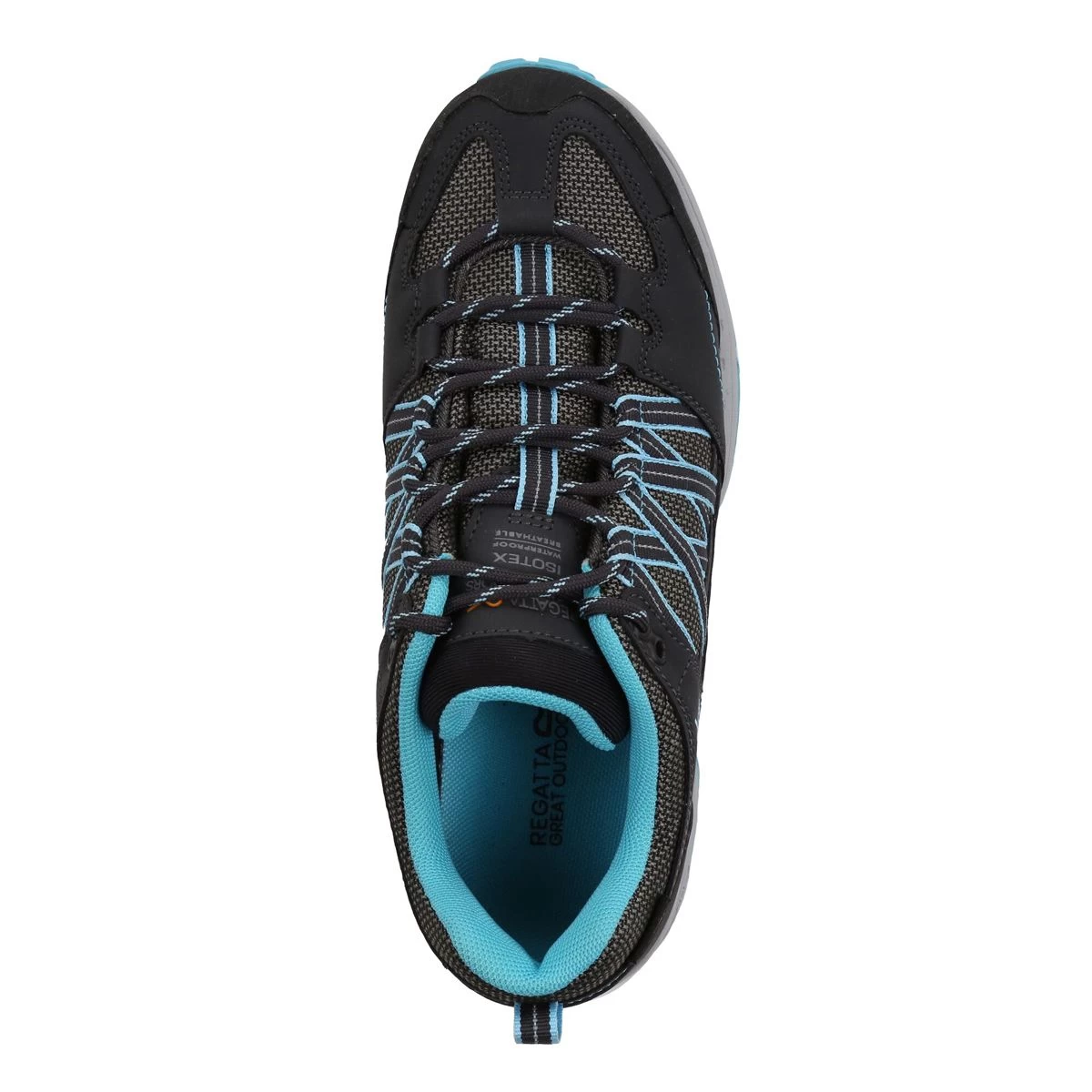 Regatta Women's Samaris Low II Walking Shoes - Seal Grey/Amazonite 6 Regatta Women's Samaris Low II Walking Shoes - Seal Grey/Amazonite - Image 6