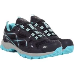 Regatta Women's Lady Vendeavour Walking Shoes - Navy/Amazonite