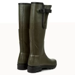 Le Chameau Women's Vierzon Jersey Wellington Boots - Vert Chameau -Fashion Lady le chameau vierzon jersey wellington boots vert chameau 2