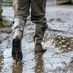 Le Chameau Women's Vierzon Jersey Wellington Boots - Vert Chameau -Fashion Lady le chameau vierzon jersey wellington boots vert chameau 4