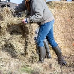 Le Chameau Women's Giverny Jersey Lined Wellington Boots - Vert Chameau -Fashion Lady le chameau women s giverny jersey lined wellington boots vert chameau
