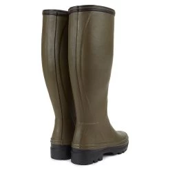 Le Chameau Women's Giverny Jersey Lined Wellington Boots - Vert Chameau -Fashion Lady le chameau women s giverny jersey lined wellington boots vert chameau 4