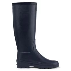 Le Chameau Women's Iris Jersey Lined Wellington Boots - Bleu Foncé -Fashion Lady le chameau women s iris jersey lined wellington boots bleu fonce 2