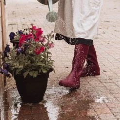 Le Chameau Women's Iris Jersey Lined Wellington Boots - Rouge 16 Le Chameau Women's Iris Jersey Lined Wellington Boots - Rouge -Fashion Lady le chameau women s iris jersey lined wellington boots rouge 1