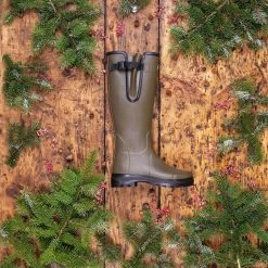 Le Chameau Women's Vierzonord Neoprene Wellington Boots - Vert Chameau -Fashion Lady le chameau women s vierzonord neoprene wellington boots vert chameau