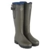 Le Chameau Women's Vierzonord Neoprene Wellington Boots - Vert Chameau