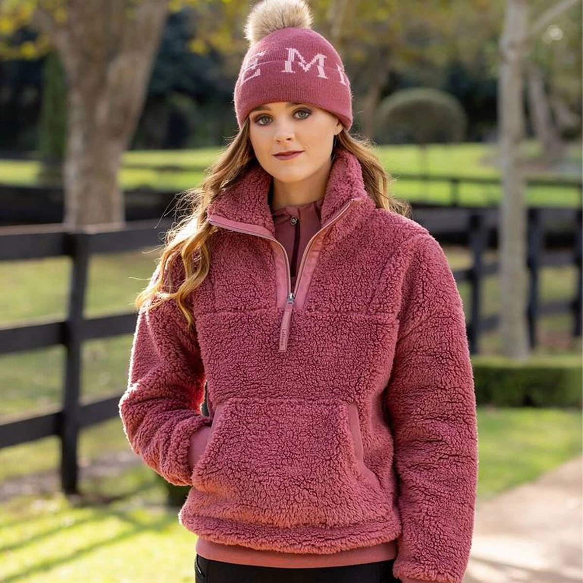 Lemieux Women's Beanie Hat - Orchid 2 Lemieux Women's Beanie Hat - Orchid - Image 2