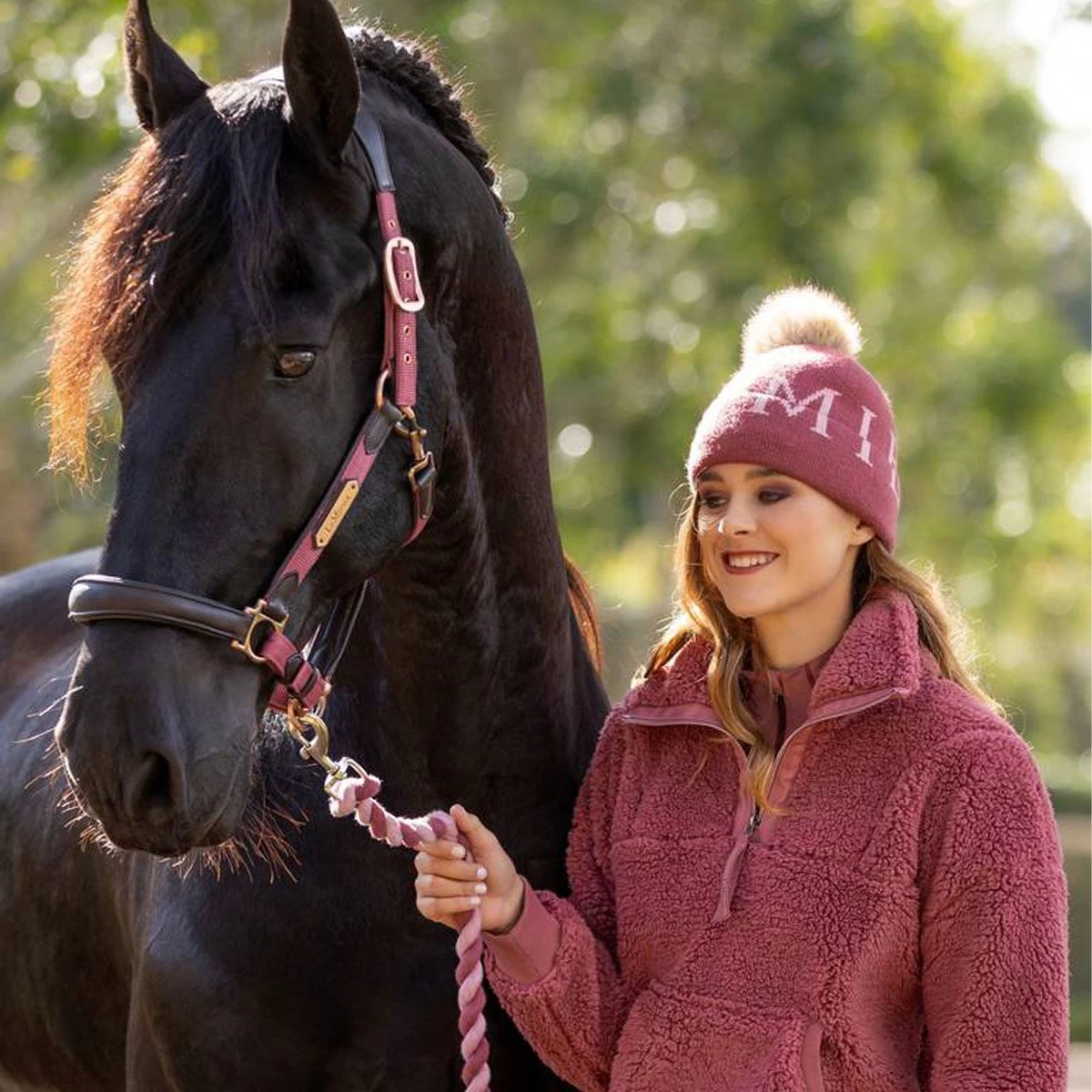 Lemieux Women's Beanie Hat - Orchid 3 Lemieux Women's Beanie Hat - Orchid - Image 3