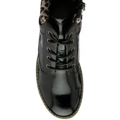 Lotus Women's Lexis Patent Zip Up Ankle Boot - Black 8 Lotus Women's Lexis Patent Zip Up Ankle Boot - Black -Fashion Lady lexis patent boot black 4