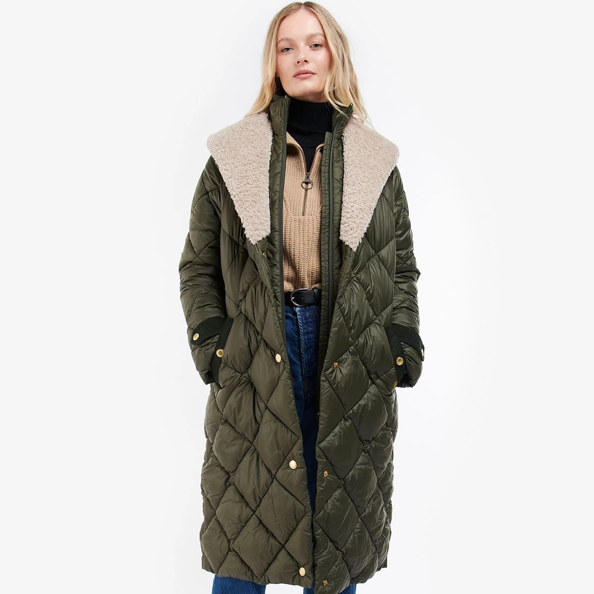 Barbour Women's Tolsta Quilt Jacket - Sage 9 Barbour Women's Tolsta Quilt Jacket - Sage - Image 9