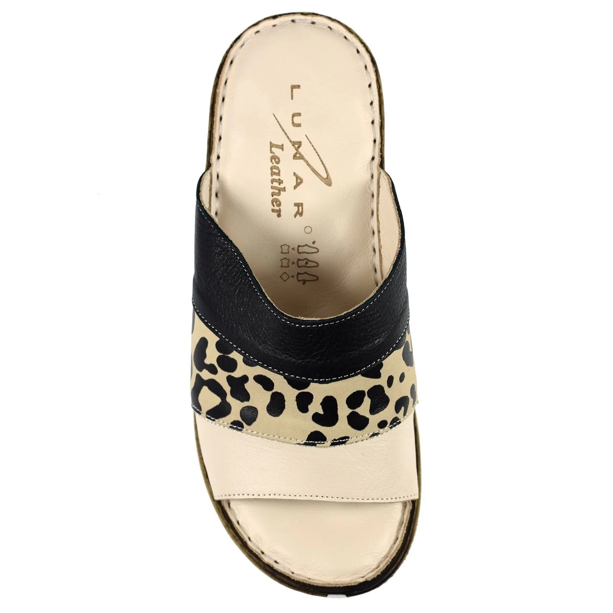 Lunar Women's Appleby Leather Sandals - Ocelot 7 Lunar Women's Appleby Leather Sandals - Ocelot - Image 7