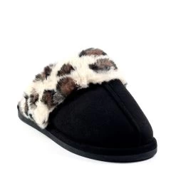 Lunar Women's Bobbie Mule Slippers - Black