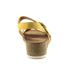 Lunar Women's Cluster Wedged Sandals - Mustard -Fashion Lady lunar cluster sandal mustard 5