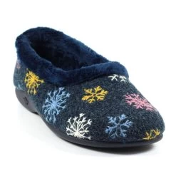 Lunar Women's Goji Slippers - Navy
