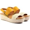 Lunar Women's Logan Wedge Sandals - Mustard