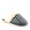 Lunar Women's Nika Mule Slippers - Grey