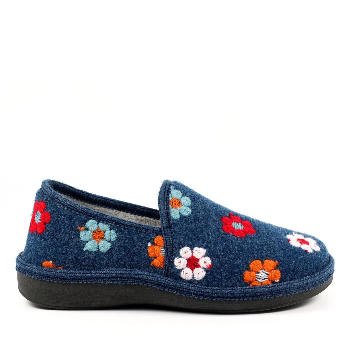 Lunar Women's Sepal Slippers - Blue 2 Lunar Women's Sepal Slippers - Blue - Image 2